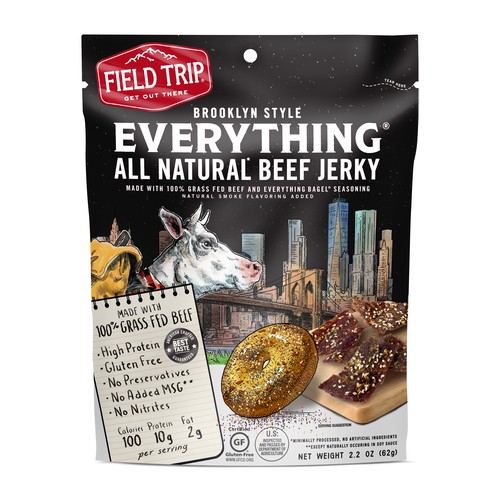Everything Bagel Beef jerky