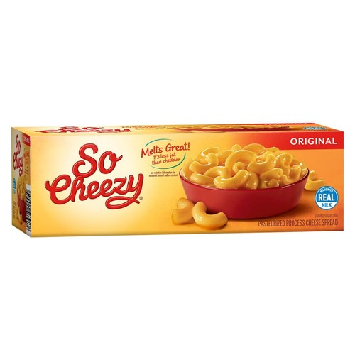 So-Cheezy Pasteurized Process Cheese Loaf