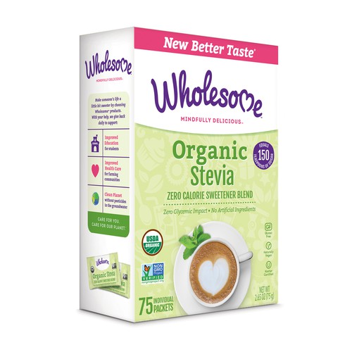 Organic Stevia Packets 6/2.65 oz