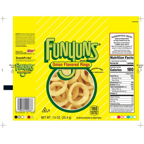 33 Funyuns Nutrition Label Labels Design Ideas 2020