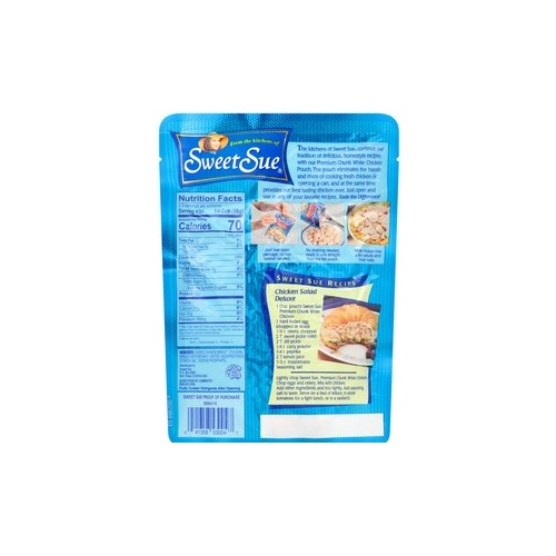 Sweet Sue Premium Chicken Breast Pouch 12/7oz