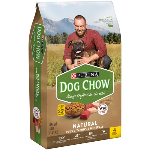 purina dog chow natural