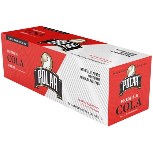 Polar Caffeine Free Cola 12 oz