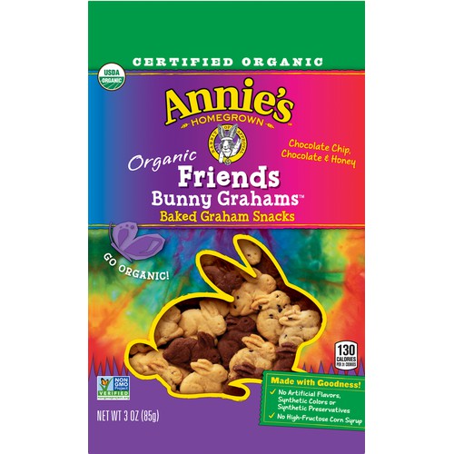 Bunny Grahams, Snack Friends, 3 oz