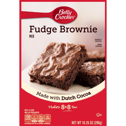 Brownie Mix, Fudge