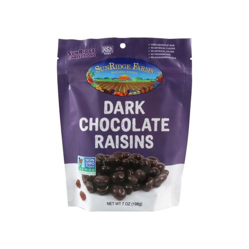 Chocolate Raisins, Dark NonGMO Verified