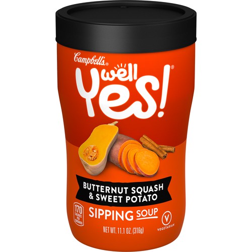 Well Yes!® Sipping Soup, Vegetable Soup On The Go, Butternut Squash & Sweet Potato