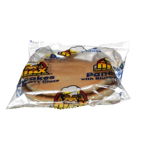 The MAX Whole Grain Pancakes with Blueberry Glaze, IW, 80/3oz