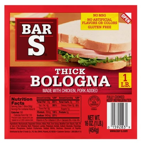 BAR-S THICK BOLOGNA