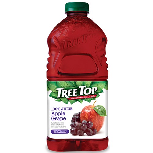 Tree Top Apple Grape 8/64 oz Tray Open Stock