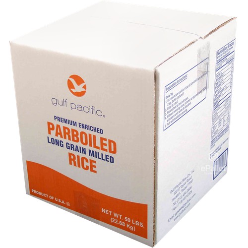 Premium Enriched Parboiled Long Grain Milled Rice - Cube