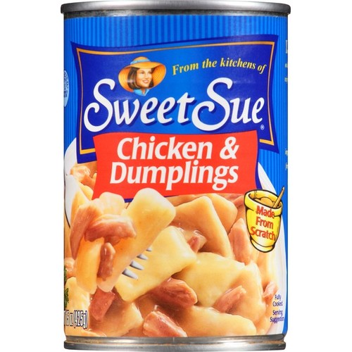 Sweet Sue Chicken & Dumplings, 15 oz Can (Pack of 12)