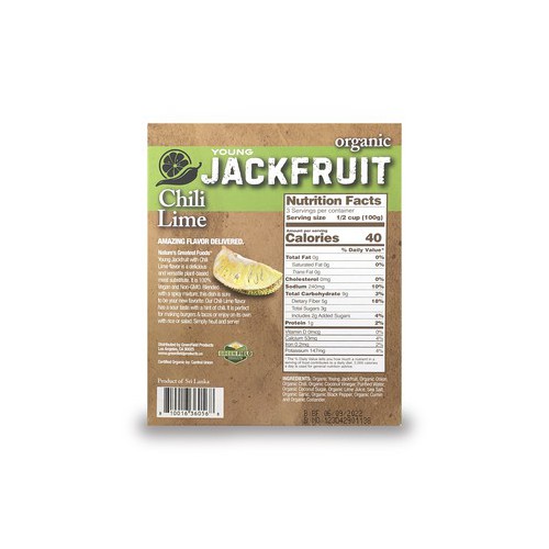 Organic Jackfruit - Chili & Lime 10 oz