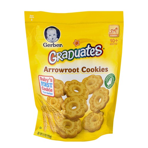 gerber graduates arrowroot cookies