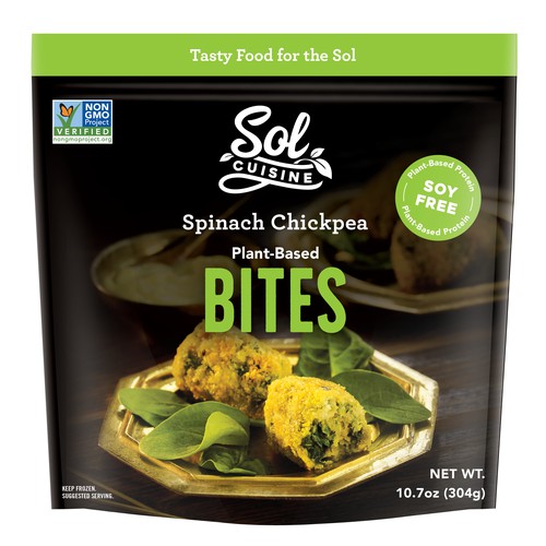 Plant Based Spinach & Chickpea Bites