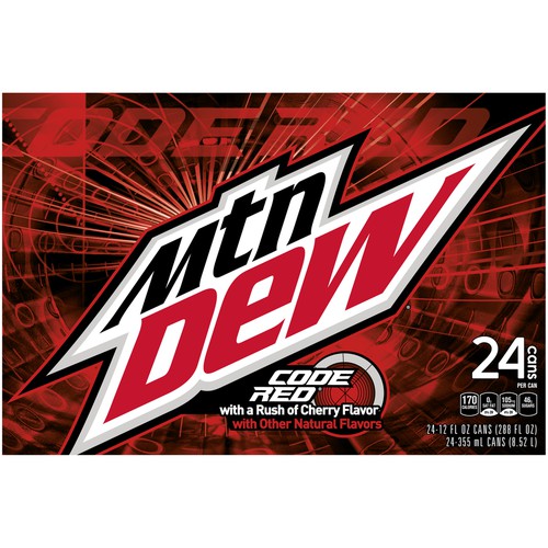 Mountain Dew Code Red 1 Sticker Other Pepsi Advertisements Fundetfunval Collectibles