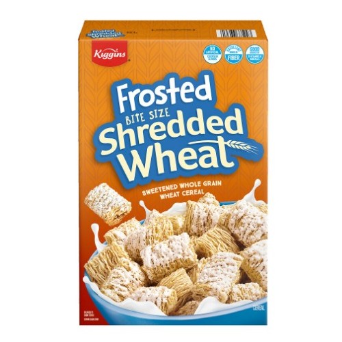 Kiggins Frosted Shredded Wheat Cereal 18oz