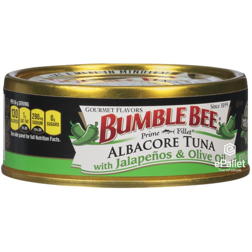 Prime Fillet Albacore Tuna with Jalapenos & Olive Oil 12/5oz