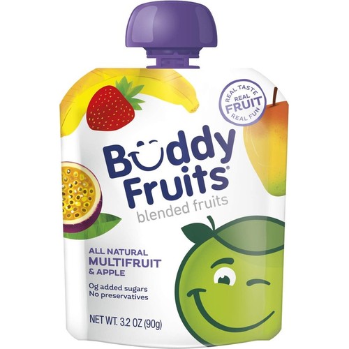Buddy Fruits Multifruit & Apple Blended Fruit, 3.2oz