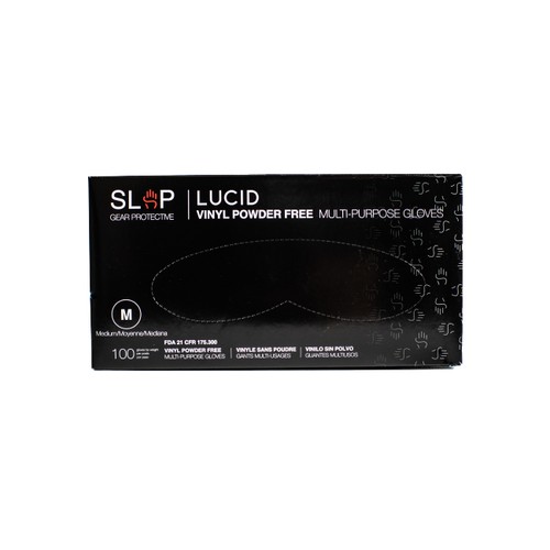 Lucid Vinyl Powder Free Multi Purpose Gloves - Medium