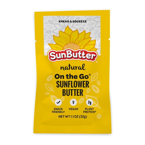 Sunflower Butter Natural Pouch (1.1 oz) -  200 ct. case