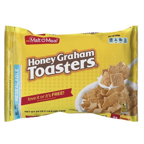 Malt-O-Meals Honey Graham Toasters