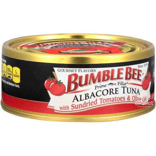 Prime Fillet Albacore Tuna with Sundried Tomatoes & Olive Oil 12/5oz