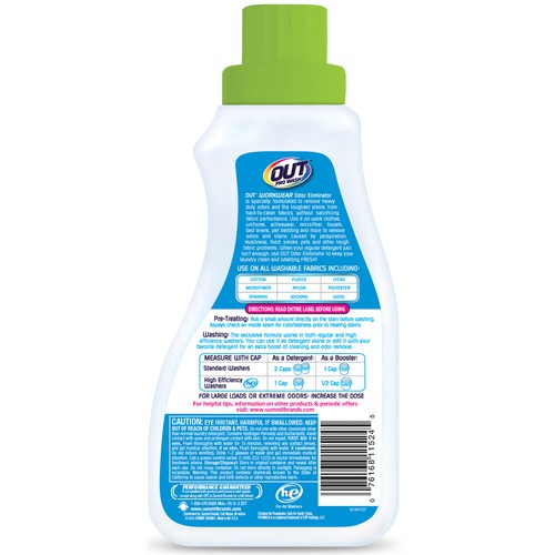 OUT ProWash Workwear Odor Eliminator Detergent, 22 fl oz
