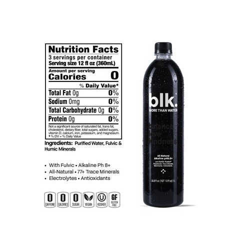 blk. Original 1 Liter 12pk