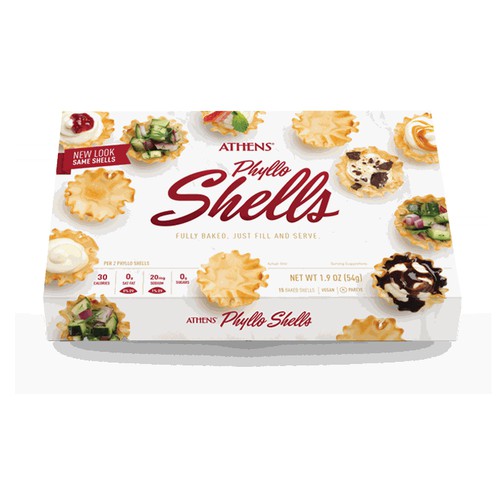 Traditional Mini Phyllo Shells, 15ct, Retail Pack