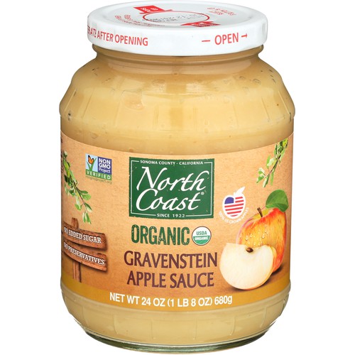 Organic Gravenstein Apple Sauce