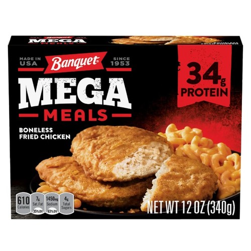 BANQUET MEGA MEAL BONLESS FRIED CHICKEN