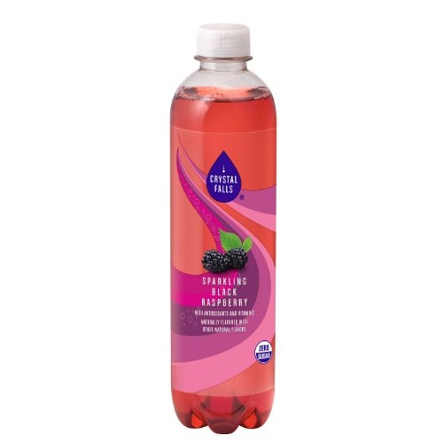 Crystal Falls Black Raspberry Sparkling Water