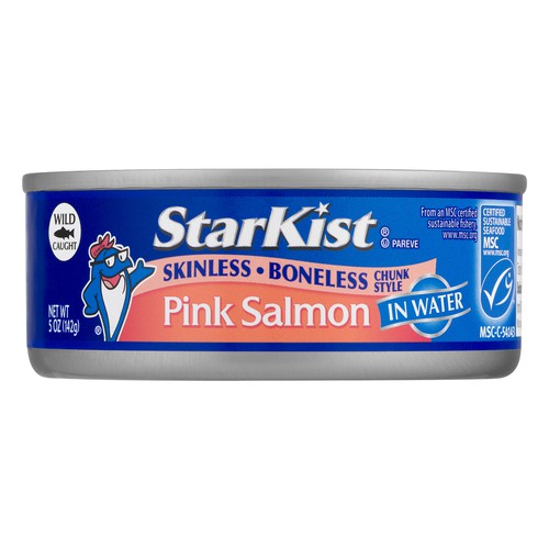 Salmon - Pink Boneless Skinless 5oz (12-ct case)