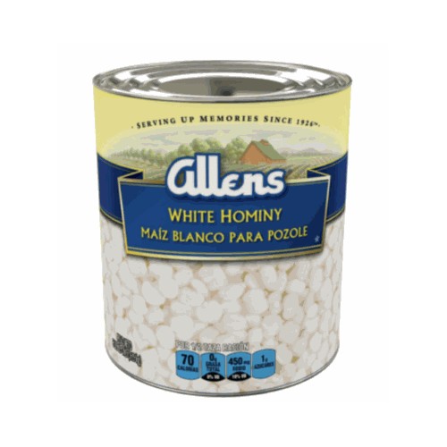 Allens White Hominy