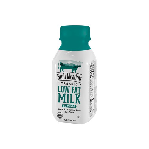 Organic 1% Low Fat Milk 8 oz