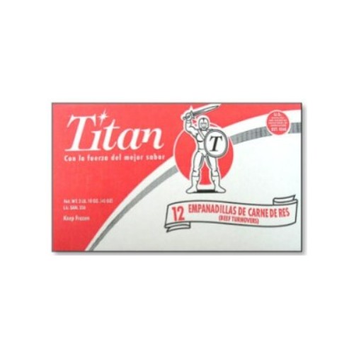 TITAN BEEF EMPANADILLA 12CT