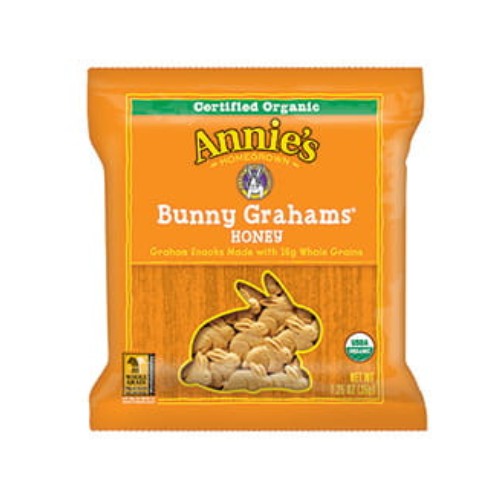 Organic, Bunny Grahams, Honey, 1.25 oz