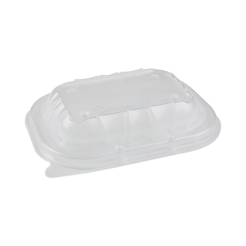 Vented Lid for Entrée2Go™ 6X4" Base, Clear, 600 ct.