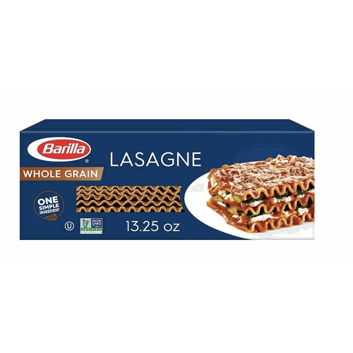 Wavy Lasagne Whole Grain, 12/13.25oz