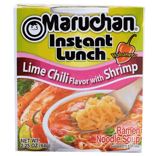 MARUCHAN RAMEN CHILE LIME SHRIMP CUP