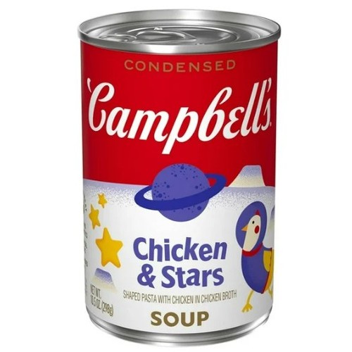 CAMPBELL'S CHICKEN AND STARS SOUP