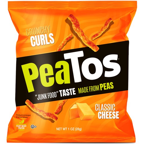 PeaTos Crunchy Curls - Classic Cheese
