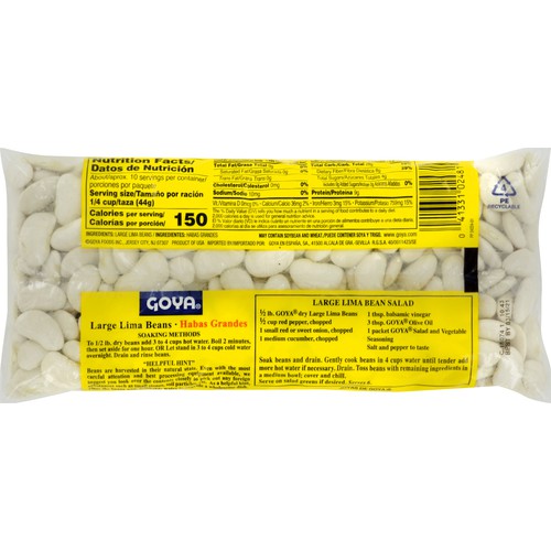Goya Dry Large Lima Beans 16 oz