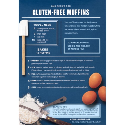 Nutrition Facts King Arthur Gf Pancake Recipe King Arthur Baking - Main Image