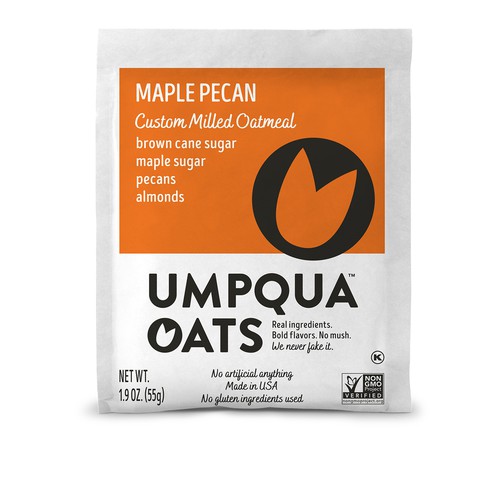 Maple Pecan Six Single Serving Oatmeal Pouches