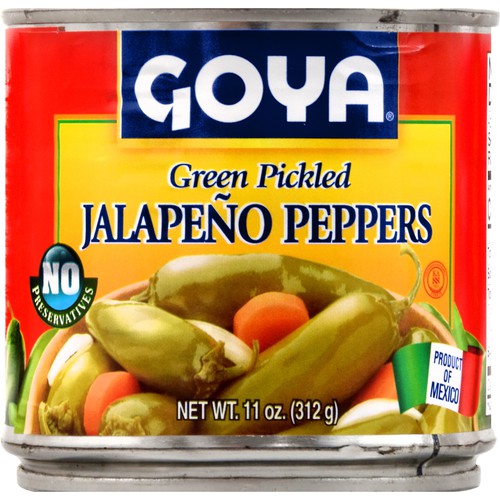 Goya Green Pickled Jalape\\xf1o Peppers - Whole 11 oz