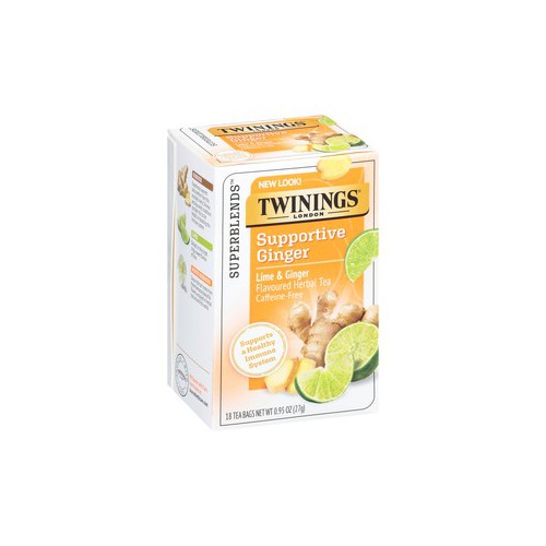 Supportive Ginger  Lime & Ginger Herbal Tea