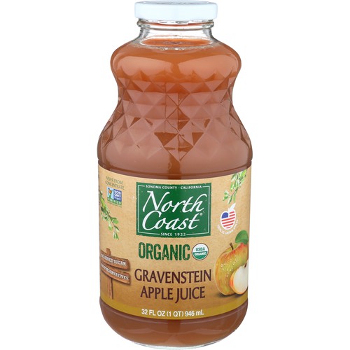 Organic Gravenstein Apple Juice