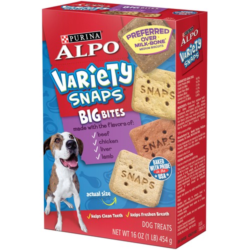 alpo snaps dog treats